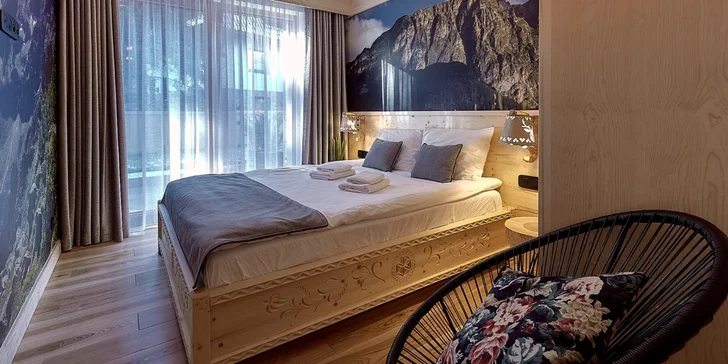 Štýlové apartmány v Zakopanom s výhľadom na Tatry, hneď pri malom lyžiarskom stredisku