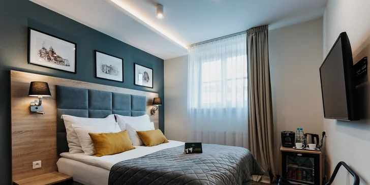 Elegantný hotel v centre Krakova len tri minúty pešo od hradu Wawel