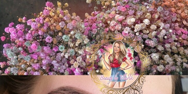 Kozmetická masáž tváre alebo očného okolia, 1D mihalnice či úprava obočia v salóne Beauty by Vladik