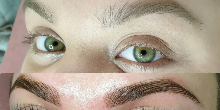 Kozmetická masáž tváre alebo očného okolia, 1D mihalnice či úprava obočia v salóne Beauty by Vladik