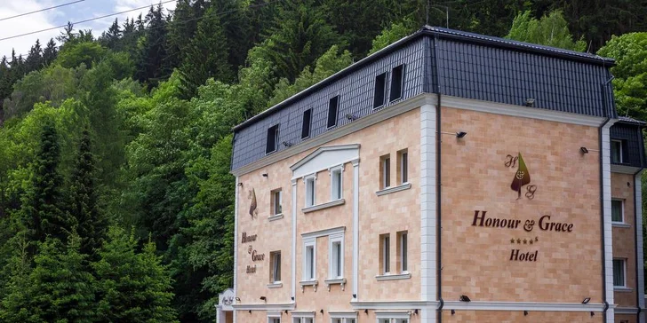 4* pobyt na Karlovarsku: raňajky či polpenzia aj privátny wellness