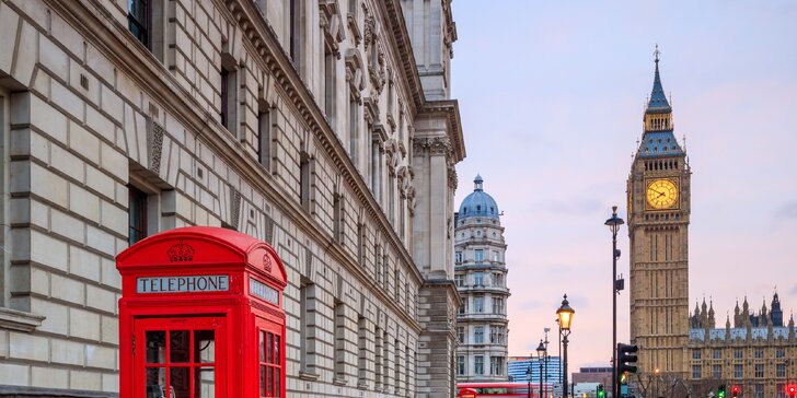 Zájazd do Londýna: Big Ben, London eye, Buckinghamský palác, Windsor aj štúdiá Harryho Pottera