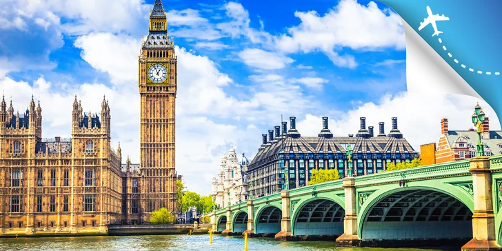Zájazd do Londýna: Big Ben, London eye, Buckinghamský palác aj Windsor
