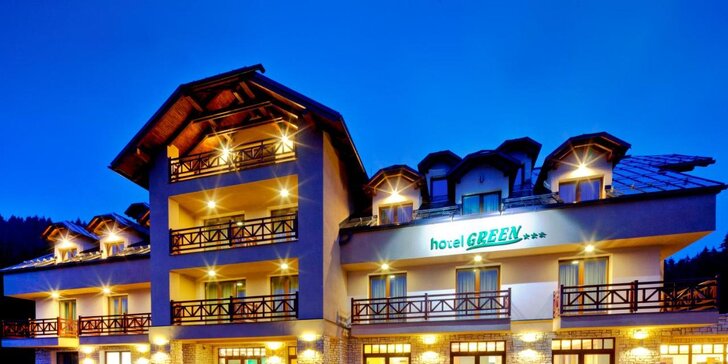 Pobyt v krásnej oravskej prírode v Hoteli Green*** s wellness, priamo na Kubínskej holi s úžasnými výhľadmi s množstvom športových atrakcií