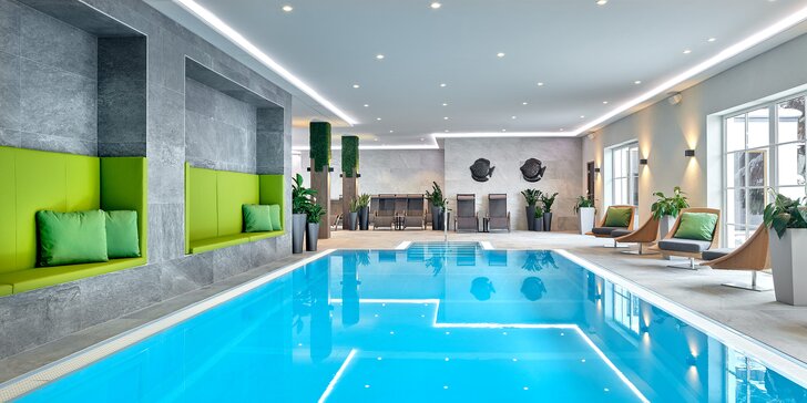 Pobyt v 4* hoteli v rakúskom Kaprune: polpenzia, neobmedzene wellness, vonkajší aj vnútorný bazén, zľavy na atrakcie