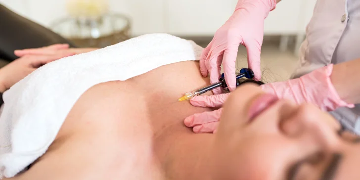Intenzívna regenerácia: Mezoterapia tváre, krku, dekoltu a rúk
