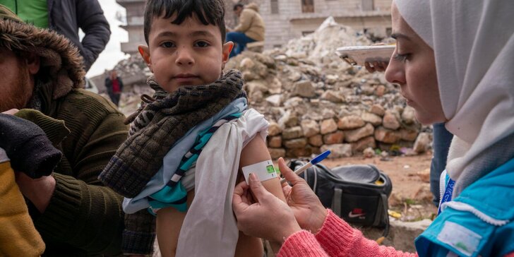 Humanitárna pomoc pre deti v Turecku a Sýrii po zemetrasení