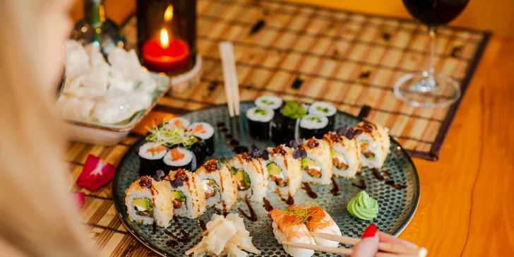 Poké, romantické sushi menu či zážitkový sushi set pre celú partiu