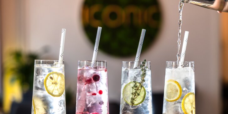 GinTonic v Iconic: 4 miešané drinky podľa vášho výberu