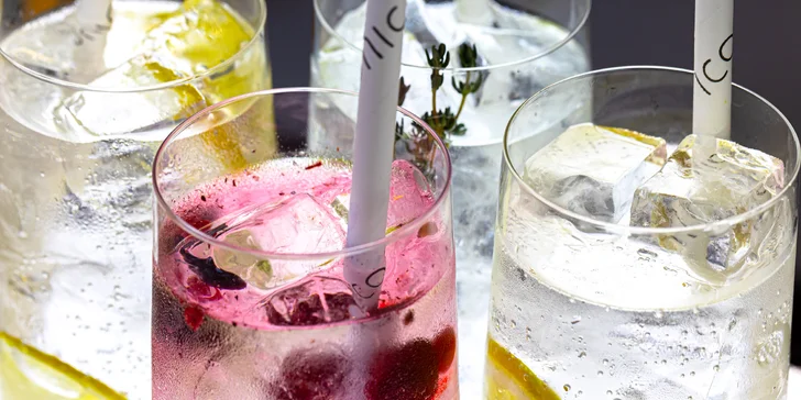 GinTonic v Iconic: 4 miešané drinky podľa vášho výberu
