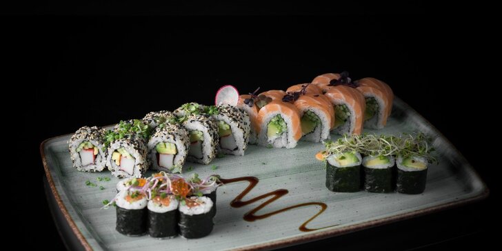 Poké, romantické sushi menu či zážitkový sushi set pre celú partiu