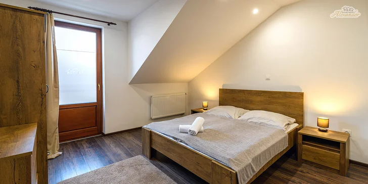 Rodinná dovolenka v nových apartmánoch Alexander v tesnej blízkosti Thermal Parku Vrbov