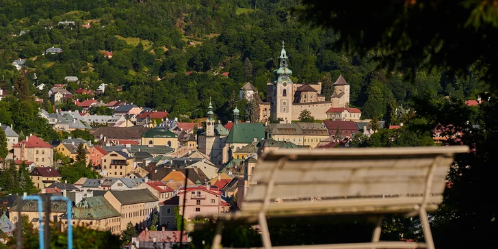 Penzión s krásnym výhľadom na Banskú Štiavnicu: vlastná reštaurácia aj raňajky v cene