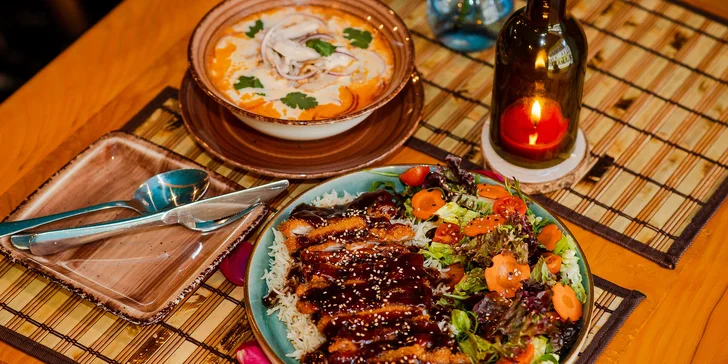 Japonské špeciality v SUSHINAMI: Poke bowl, sushi, Tom Kha Gai či Katsu