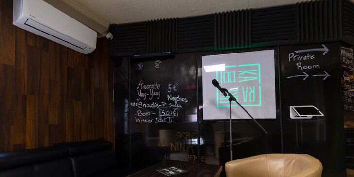 Karaoke bar: Drinky, otvorené vouchery aj prenájom miestnosti
