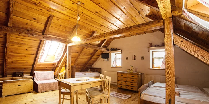 Návrat do čias minulých v Štiavnických vrchoch s raňajkami