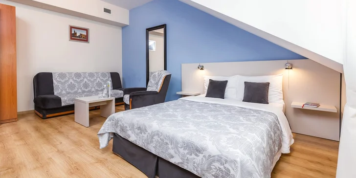 Pobyt s raňajkami v Krakove: hotel s vlastnou reštauráciou, záhradou, knižnicou aj kaplnkou