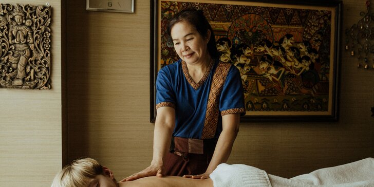 Thajská masáž horúcimi bylinnými vreckami, detská masáž i lávové kamene