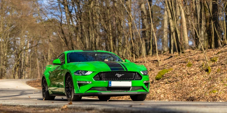 Jazda v nadupanom žihadle FORD MUSTANG ako vodič alebo spolujazdec až v 4 mestách