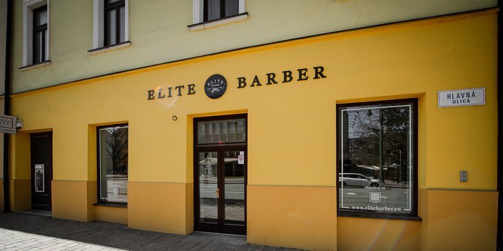 Barber balíčky v Elite barber: strih, úprava brady aj kompletná starostlivosť