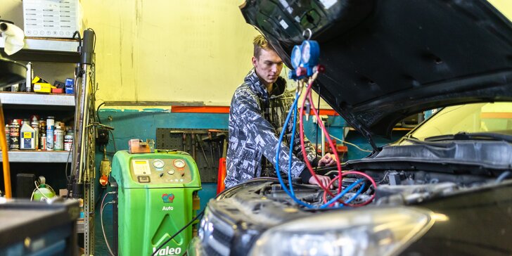 KENE Servis Petržalka: Prečistenie a doplnenie klimatizácie vozidla chladivom R134a