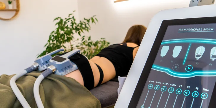Zoštíhľujúce ošetrenie prístrojom EMSculpting