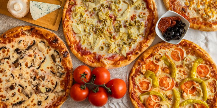 Chrumkavá pizza v Nitre: Rozvoz alebo osobný odber