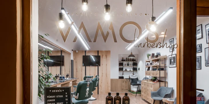 Vamos Barbershop: Nový pánsky strih aj s úpravou brady