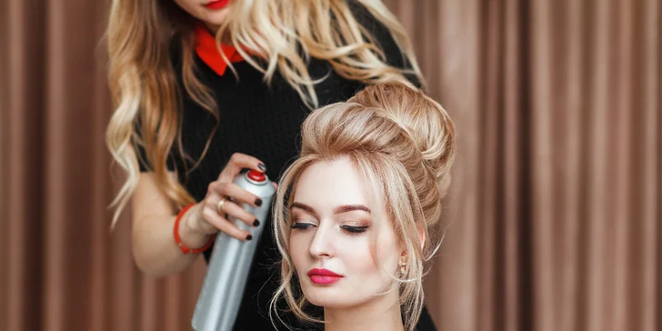 Melír, balayage, air touch, ombré, sombré, brondé alebo spoločenský účes v Capelli da Angeli