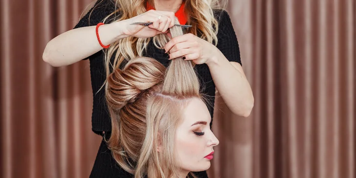 Melír, balayage, air touch, ombré, sombré, brondé alebo spoločenský účes v Capelli da Angeli