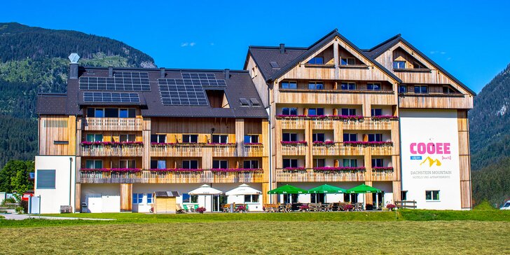 Dovolenka v Alpách: moderný hotel s raňajkami či polpenziou a saunami