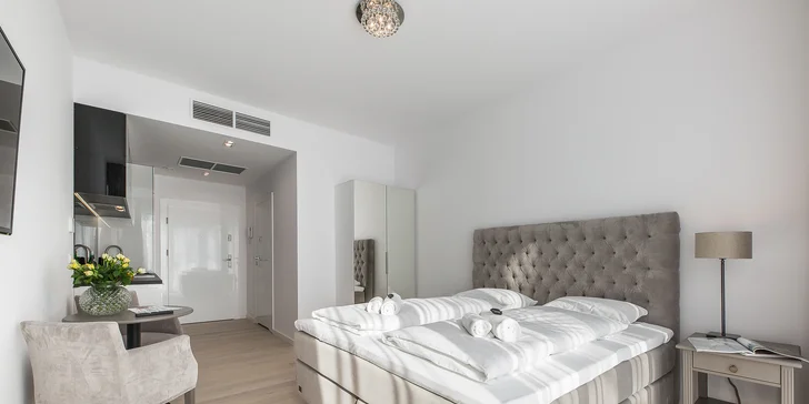 Pobyt pri Balte a jazere Jamno: špičkové apartmány na skok od pláže, so stravou aj wellness