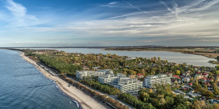 Pobyt pri Balte a jazere Jamno: špičkové apartmány na skok od pláže, so stravou aj wellness