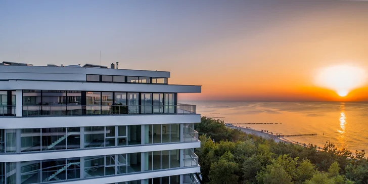 Pobyt pri Balte a jazere Jamno: špičkové apartmány na skok od pláže, so stravou aj wellness
