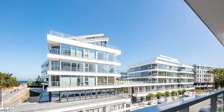 Pobyt pri Balte a jazere Jamno: špičkové apartmány na skok od pláže, so stravou aj wellness