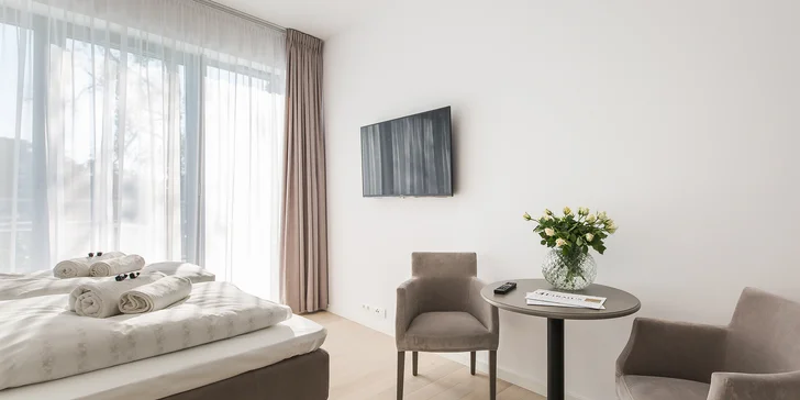 Pobyt pri Balte a jazere Jamno: špičkové apartmány na skok od pláže, so stravou aj wellness
