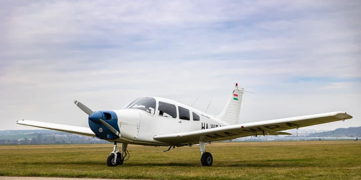 Zážitkový let na lietadle PIPER PA-28-151 WARRIOR II až zo 4 letísk