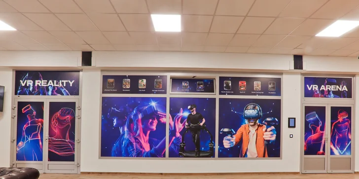 Hra vo virtuálnej realite podľa vlastného výberu alebo úniková hra "Escape plan"