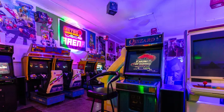 Vstúpte do sveta retro videohier v RGB Aréne