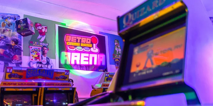 Vstúpte do sveta retro videohier v RGB Aréne