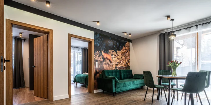 Luxusné apartmány v centre Zakopaného: len na skok na obľúbenú promenádu či do hôr