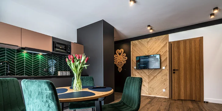 Luxusné apartmány v centre Zakopaného: len na skok na obľúbenú promenádu či do hôr