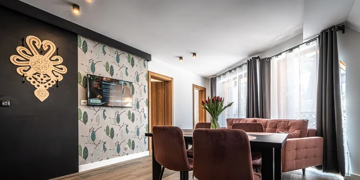Luxusné apartmány v centre Zakopaného: len na skok na obľúbenú promenádu či do hôr