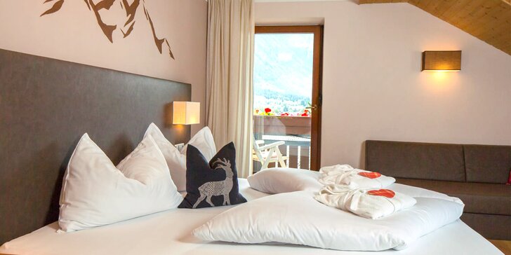 Príjemný hotel v talianskych Alpách: polpenzia, 7 dní neobmedzený wellness a plno turistiky
