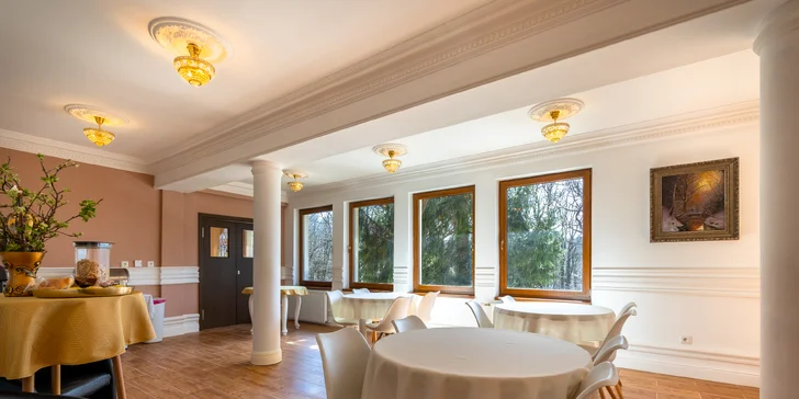 Malé Karpaty: Luxusný hotel na Pezinskej Babe, pobyt s raňajkami alebo apartmán až pre 8 osôb