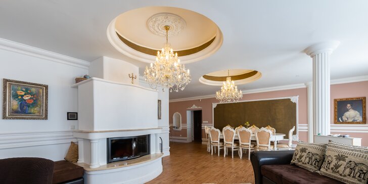 Malé Karpaty: Luxusný hotel na Pezinskej Babe, pobyt s raňajkami alebo apartmán až pre 8 osôb
