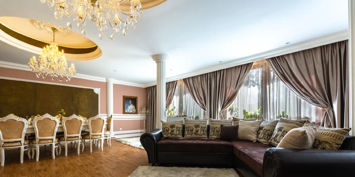 Malé Karpaty: Luxusný hotel na Pezinskej Babe, pobyt s raňajkami alebo apartmán až pre 8 osôb