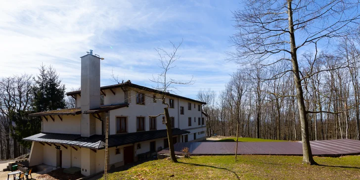 Malé Karpaty: Luxusný hotel na Pezinskej Babe, pobyt s raňajkami alebo apartmán až pre 8 osôb