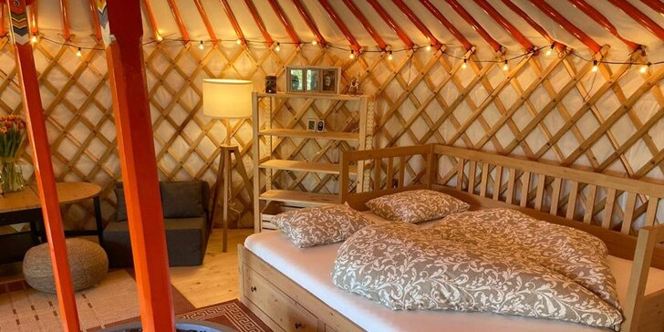 Originálny oddych v jurte pod Kriváňom: užite si romantiku, výhľad i saunu