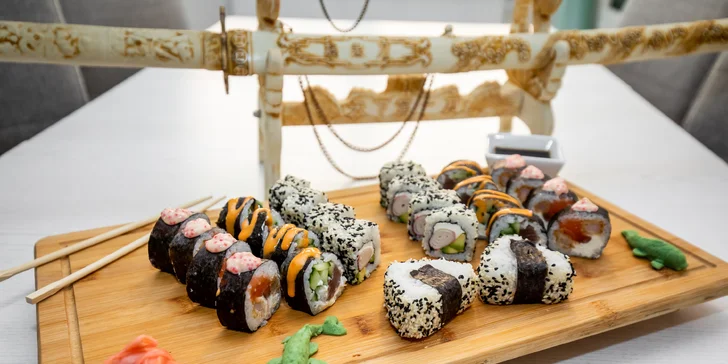 Sushi sobota: Sushi set pre dvoch s rozvozom v Žiline a na Orave